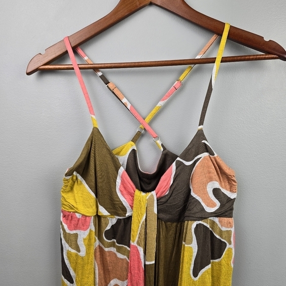 FRENCH CONNECTION Spaghetti Strap Dress Multi-colored Womens Size S - Picture 3 of 13